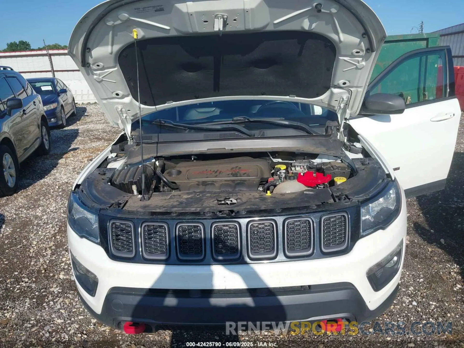 10 Photograph of a damaged car 3C4NJDDB8LT207880 JEEP COMPASS 2020