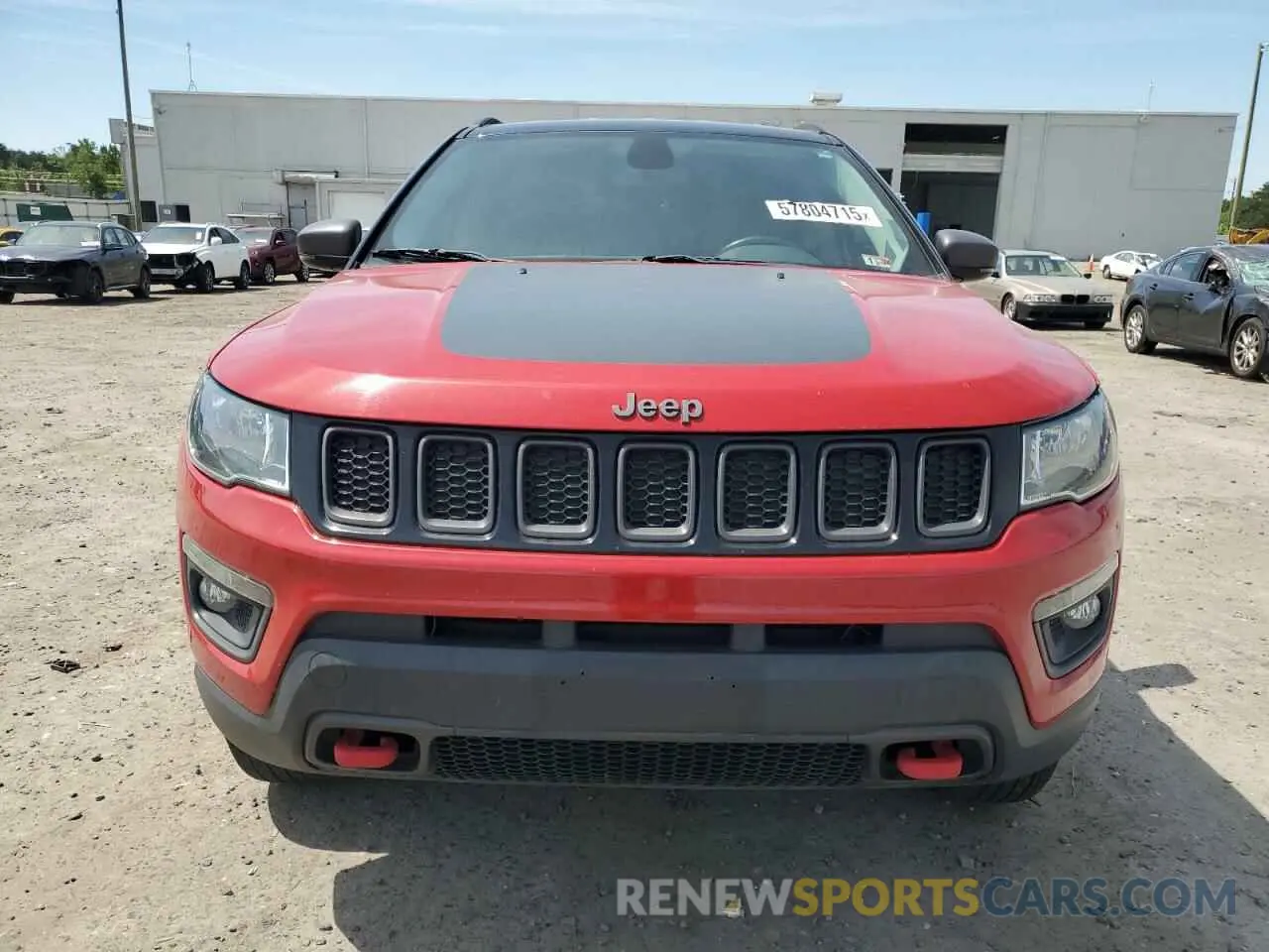 5 Photograph of a damaged car 3C4NJDDB9LT171455 JEEP COMPASS 2020