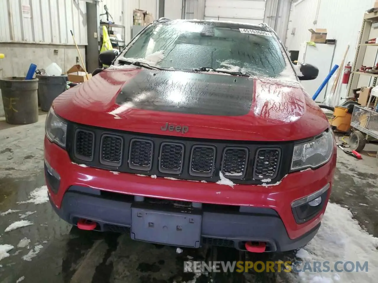 5 Photograph of a damaged car 3C4NJDDBXLT122037 JEEP COMPASS 2020