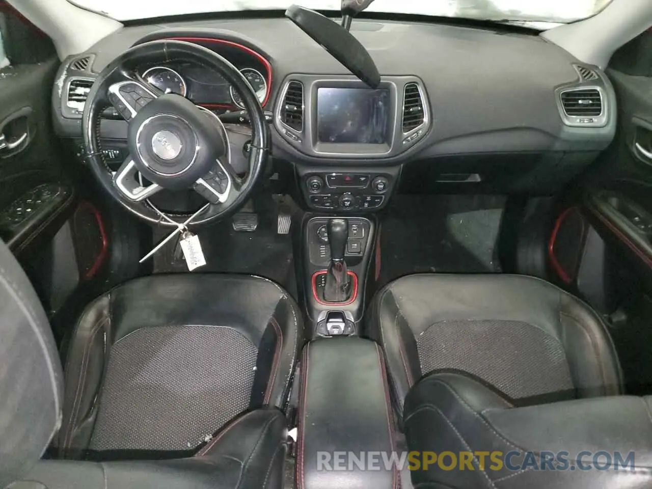 8 Photograph of a damaged car 3C4NJDDBXLT122037 JEEP COMPASS 2020