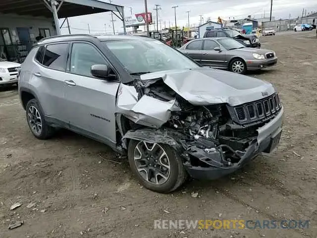 11 Photograph of a damaged car 3C4NJDDBXLT123821 JEEP COMPASS 2020