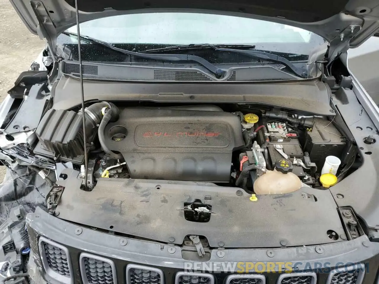 14 Photograph of a damaged car 3C4NJDDBXLT123821 JEEP COMPASS 2020