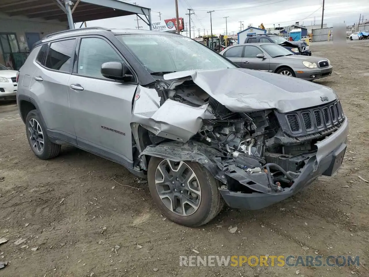 4 Photograph of a damaged car 3C4NJDDBXLT123821 JEEP COMPASS 2020