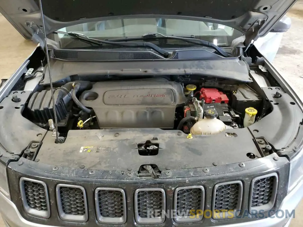 14 Photograph of a damaged car 3C4NJDDBXLT207864 JEEP COMPASS 2020
