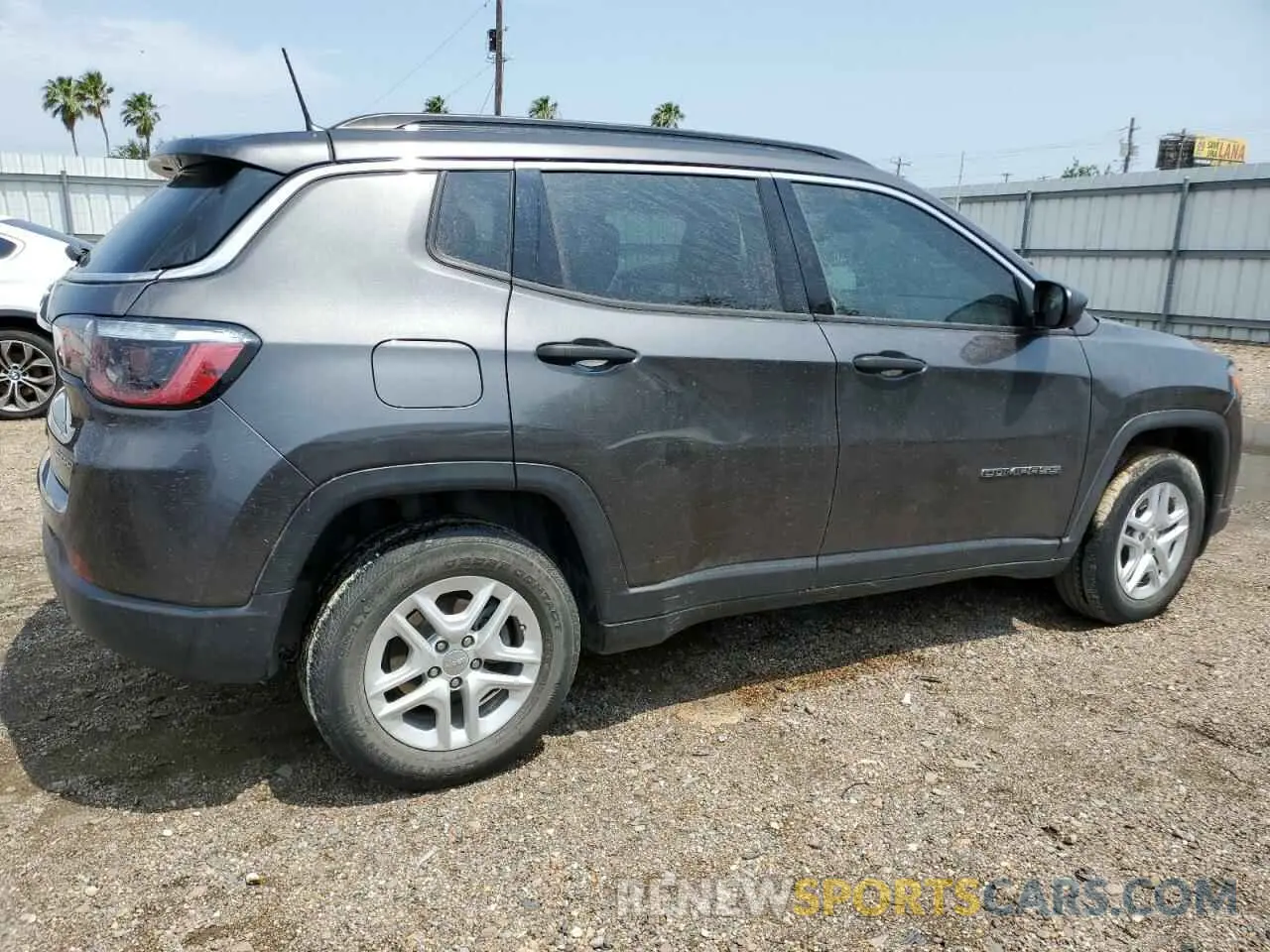 3 Photograph of a damaged car 3C4NJCAB0MT508482 JEEP COMPASS 2021