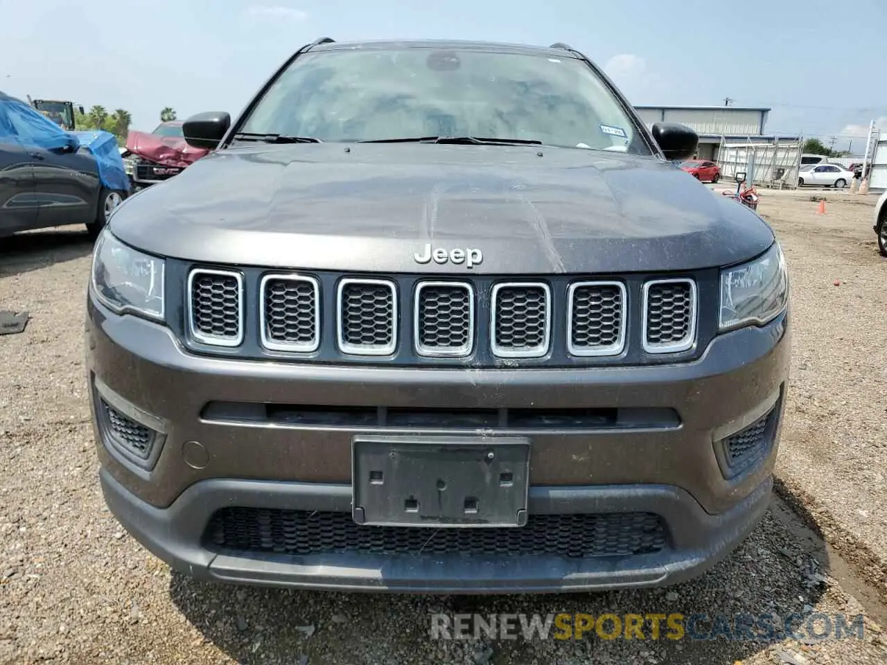 5 Photograph of a damaged car 3C4NJCAB0MT508482 JEEP COMPASS 2021
