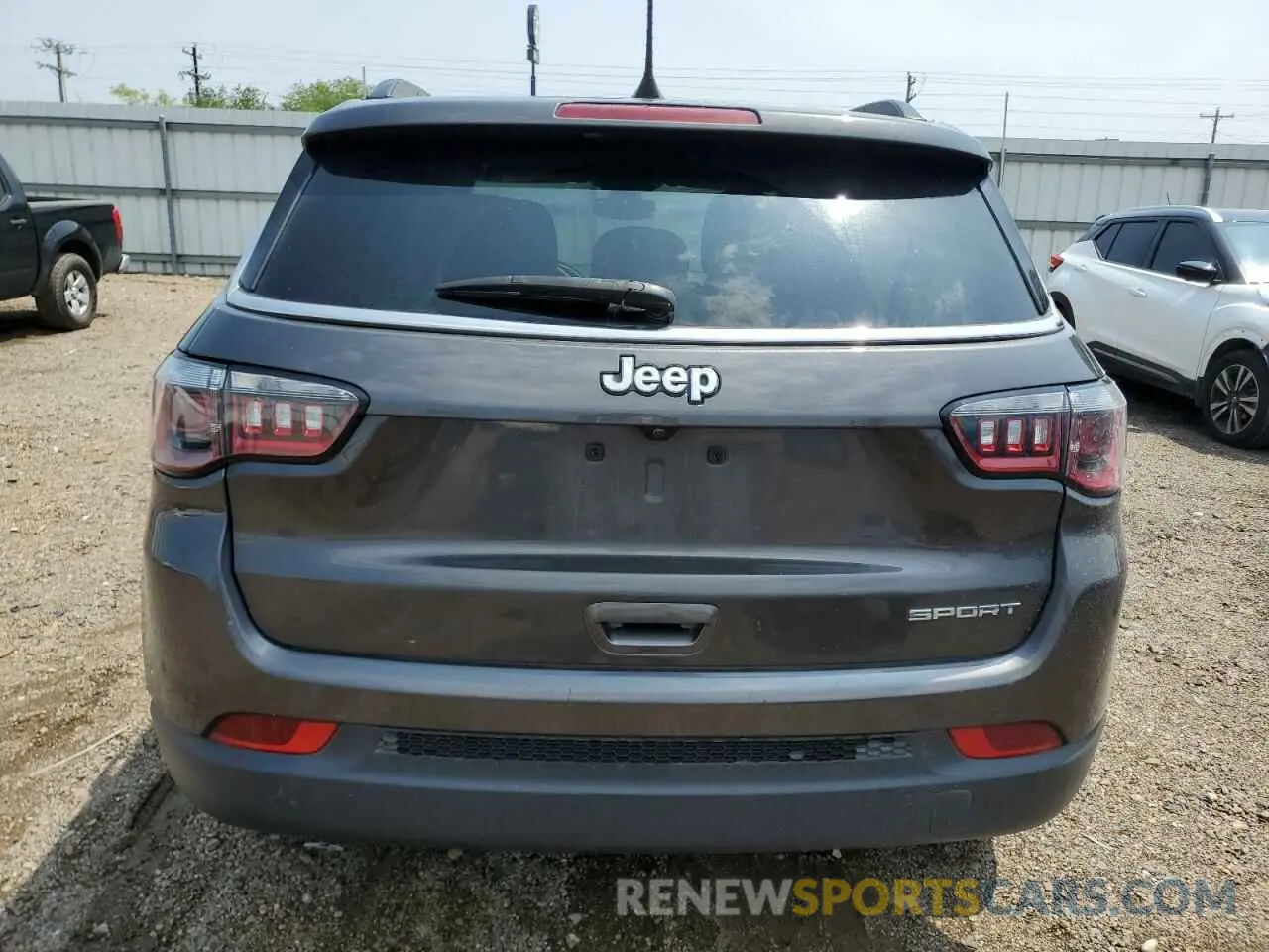 6 Photograph of a damaged car 3C4NJCAB0MT508482 JEEP COMPASS 2021