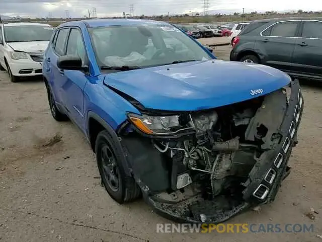 12 Photograph of a damaged car 3C4NJCAB1MT576970 JEEP COMPASS 2021