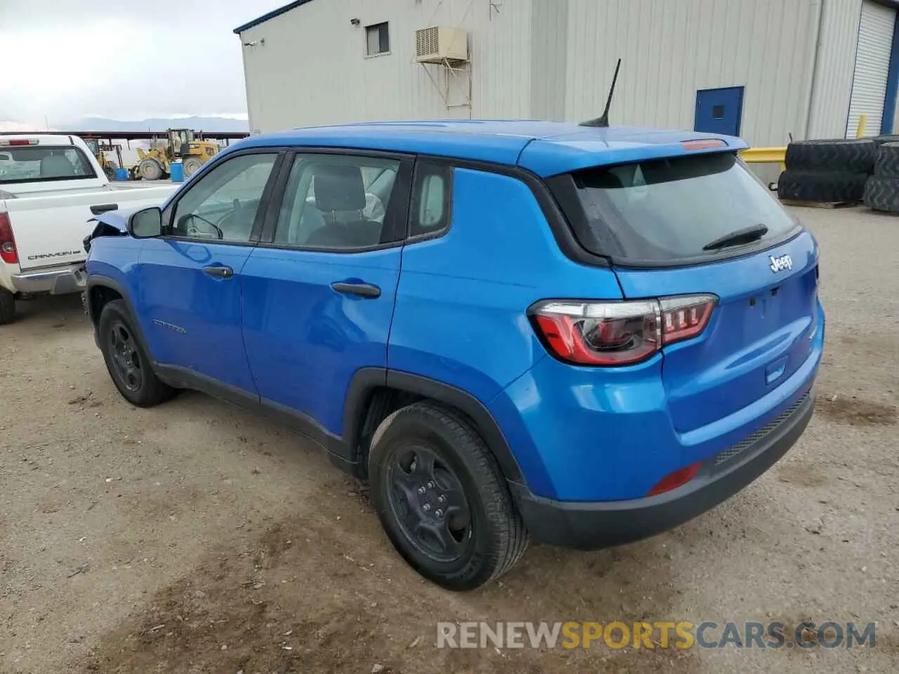 2 Photograph of a damaged car 3C4NJCAB1MT576970 JEEP COMPASS 2021