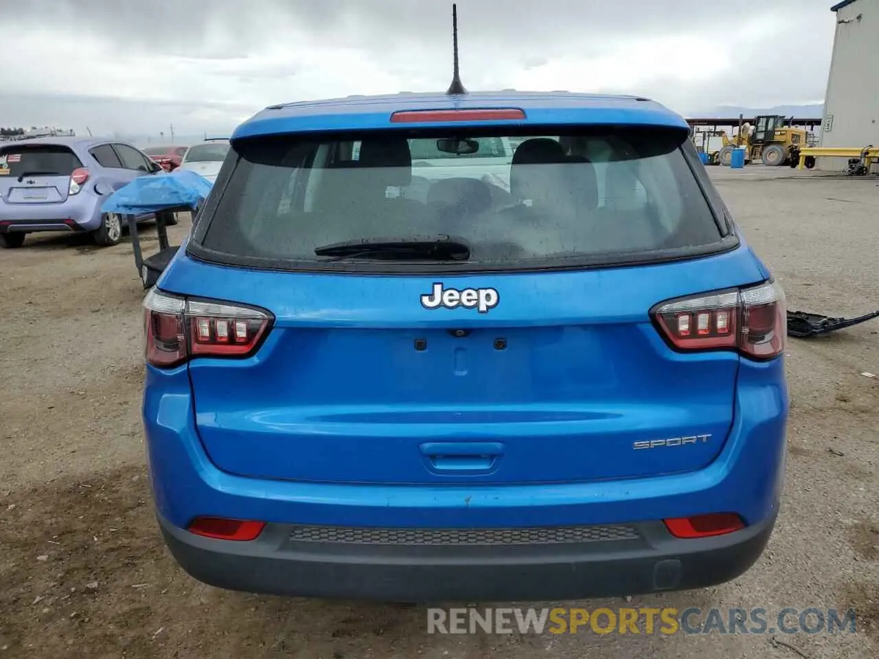 6 Photograph of a damaged car 3C4NJCAB1MT576970 JEEP COMPASS 2021