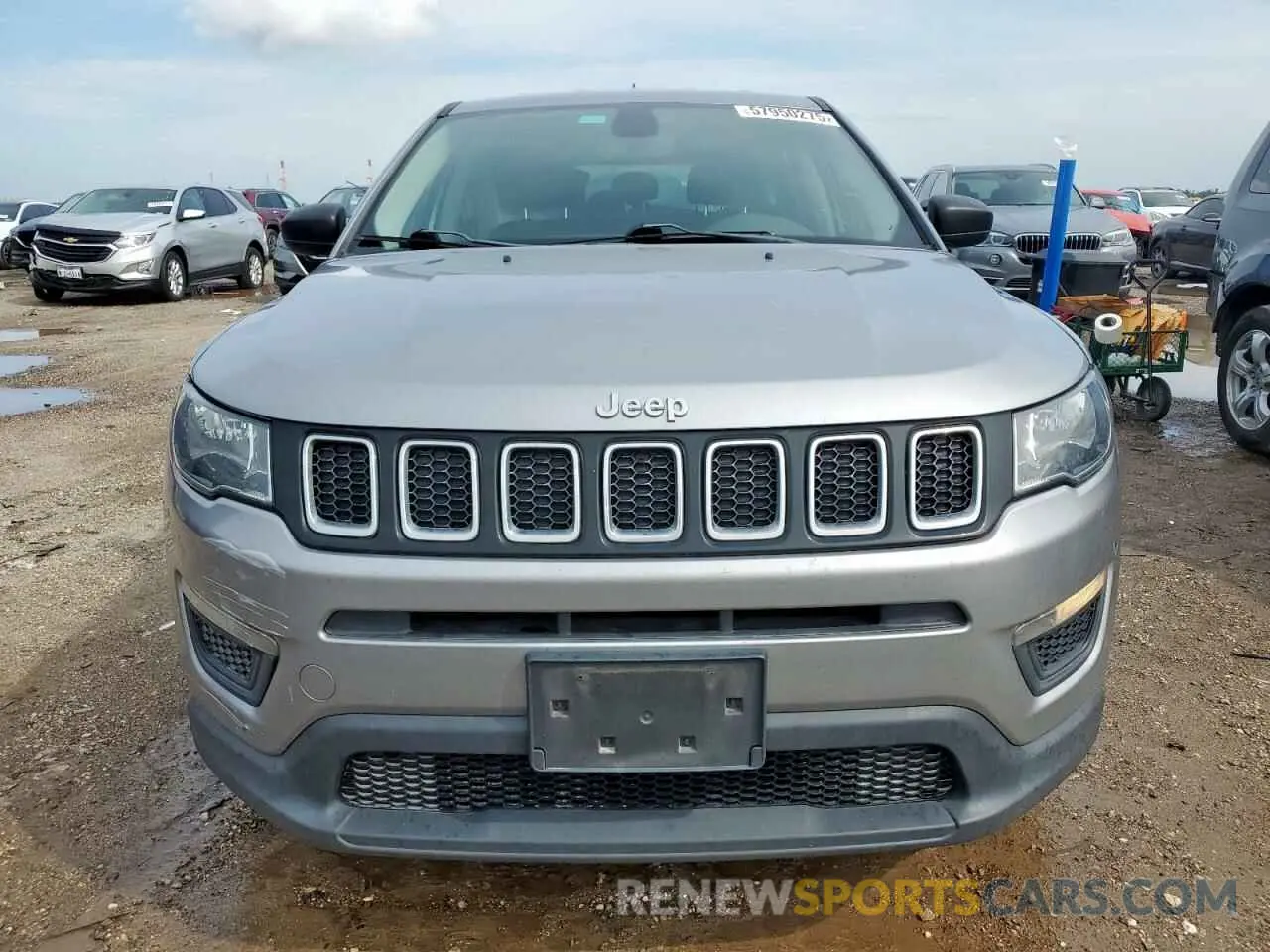 5 Photograph of a damaged car 3C4NJCAB2MT510962 JEEP COMPASS 2021