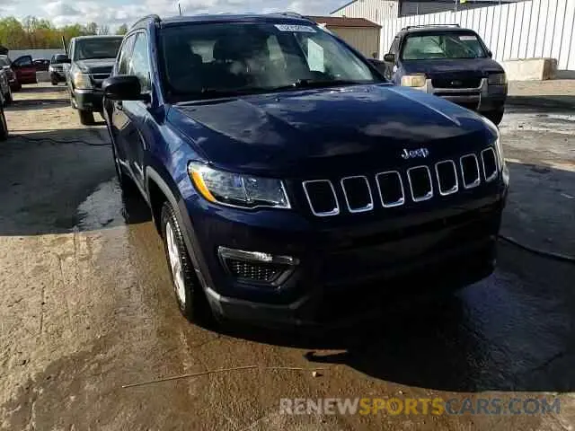 14 Photograph of a damaged car 3C4NJCAB3MT526748 JEEP COMPASS 2021