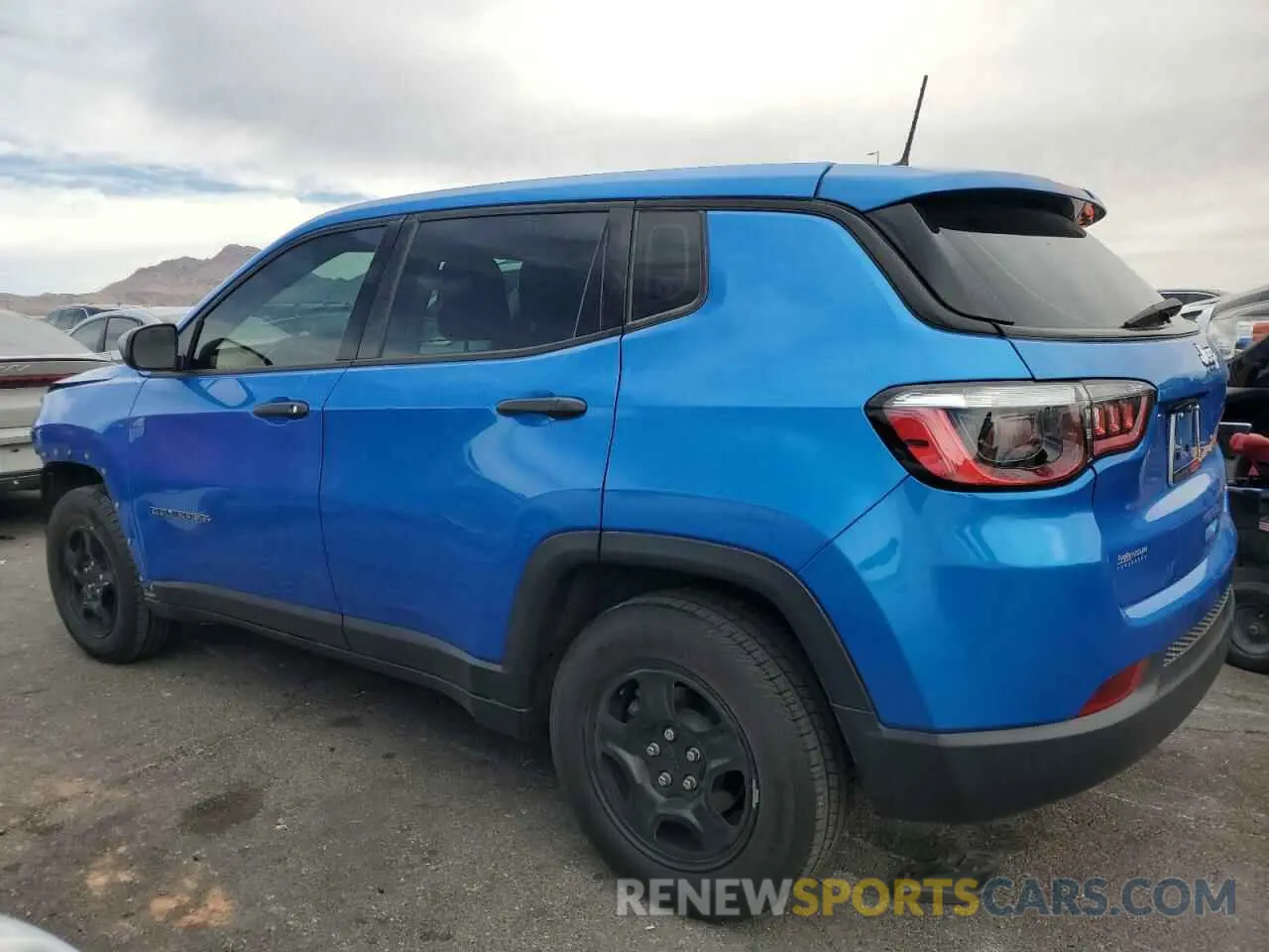 2 Photograph of a damaged car 3C4NJCAB5MT514293 JEEP COMPASS 2021
