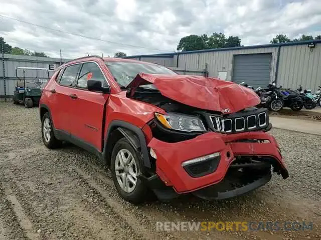 13 Photograph of a damaged car 3C4NJCAB8MT508181 JEEP COMPASS 2021