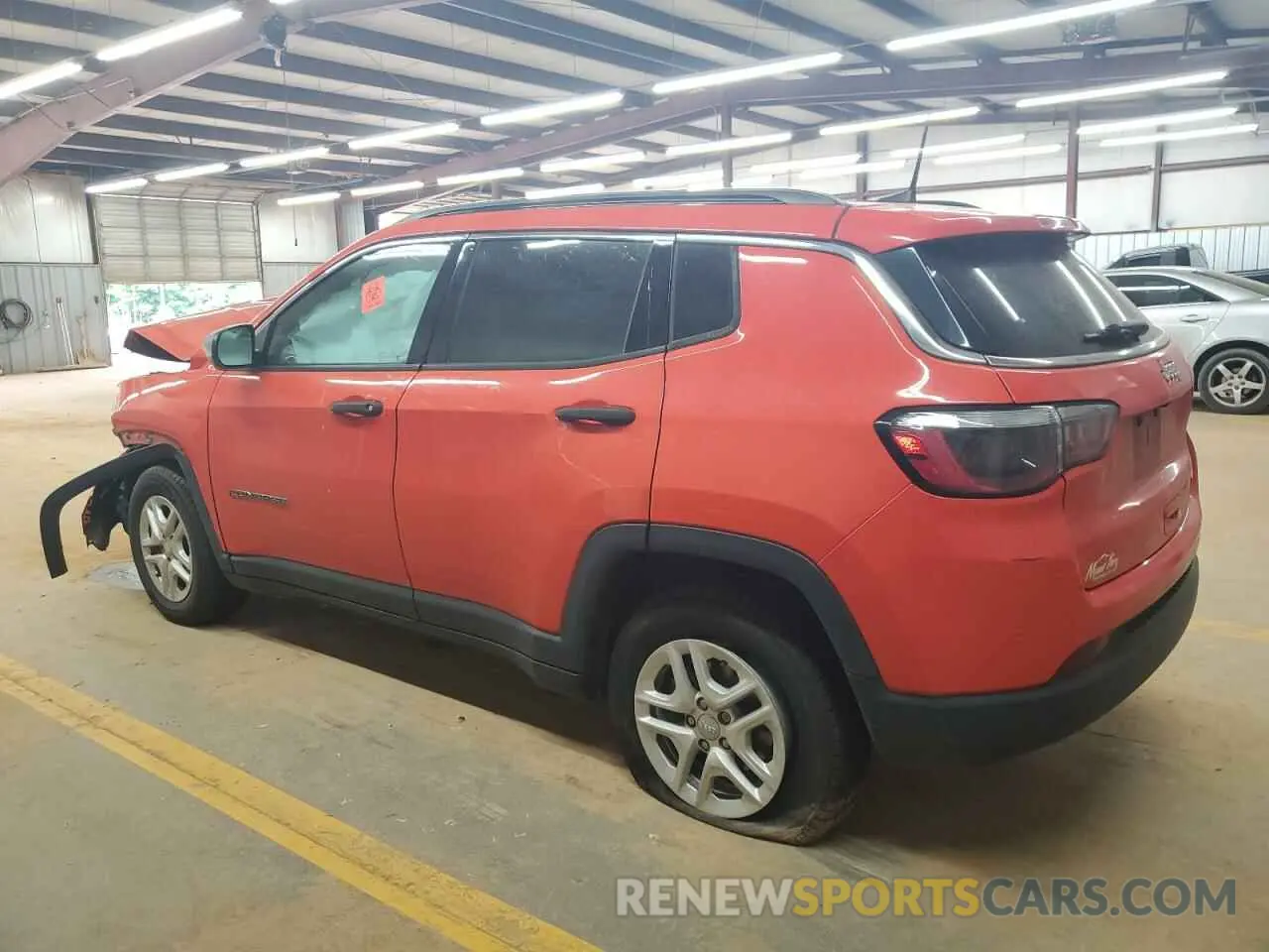 2 Photograph of a damaged car 3C4NJCAB8MT508181 JEEP COMPASS 2021