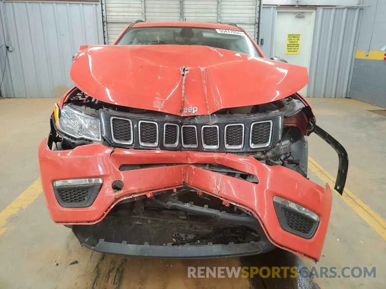 5 Photograph of a damaged car 3C4NJCAB8MT508181 JEEP COMPASS 2021