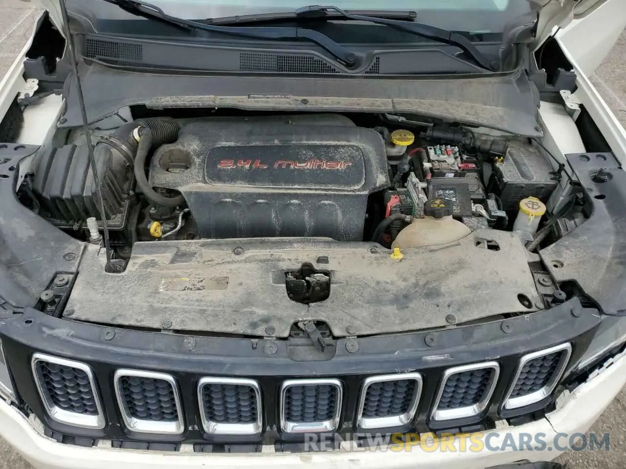 12 Photograph of a damaged car 3C4NJCAB9MT511011 JEEP COMPASS 2021