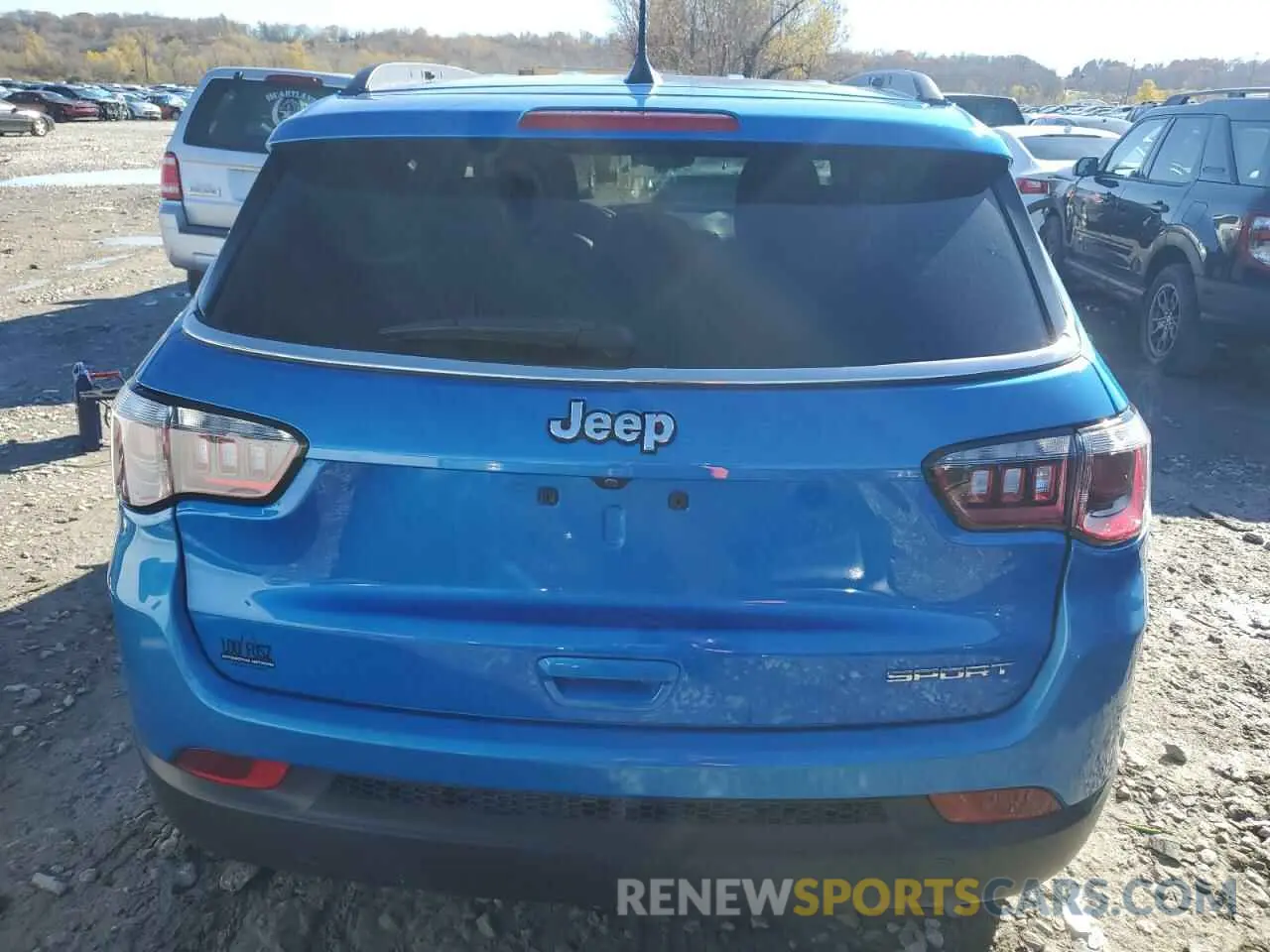 6 Photograph of a damaged car 3C4NJCAB9MT573752 JEEP COMPASS 2021