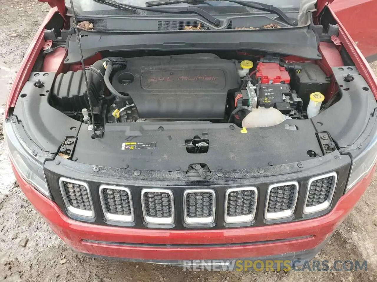12 Photograph of a damaged car 3C4NJCBB0MT502048 JEEP COMPASS 2021