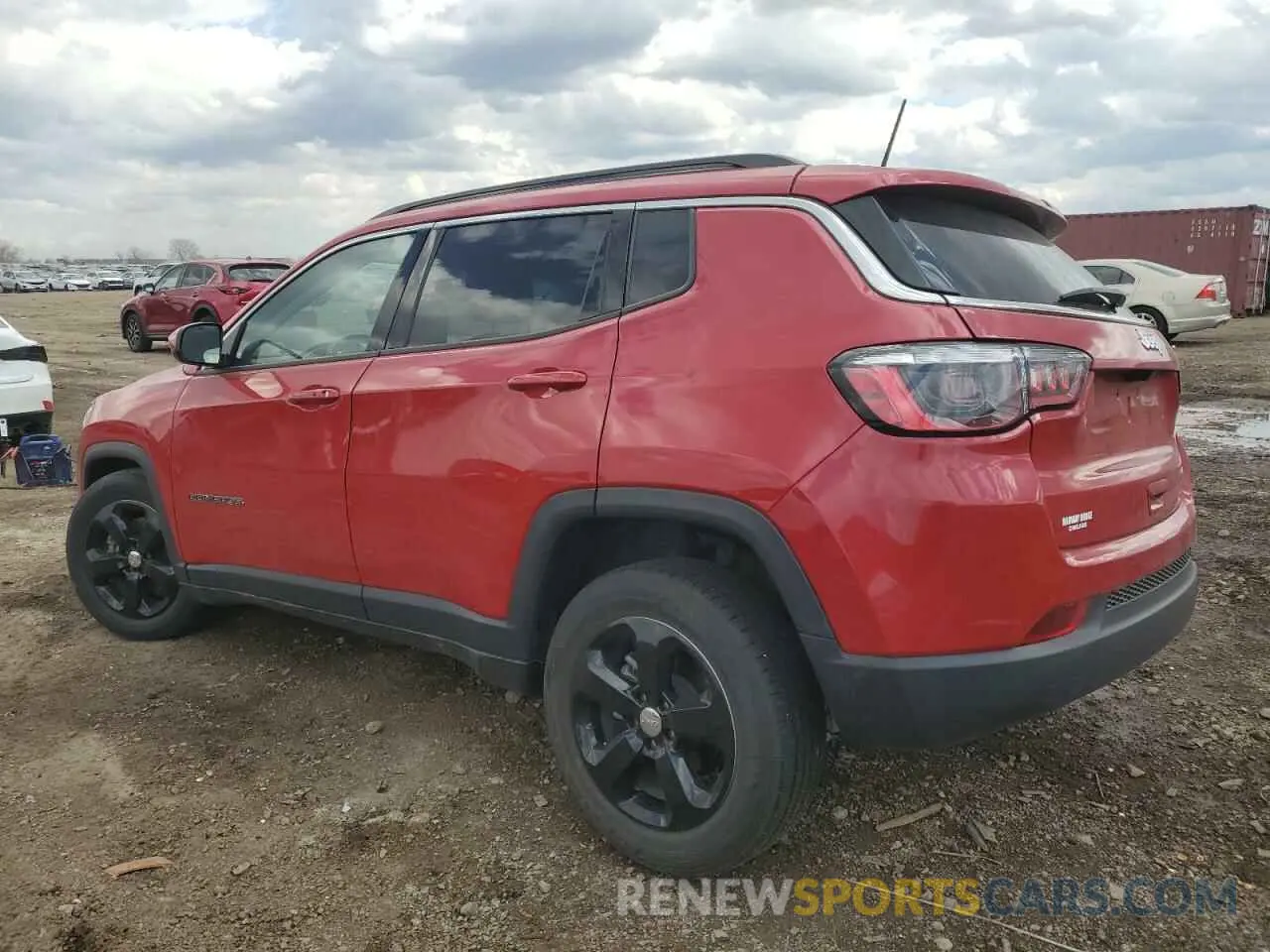 2 Photograph of a damaged car 3C4NJCBB0MT502048 JEEP COMPASS 2021