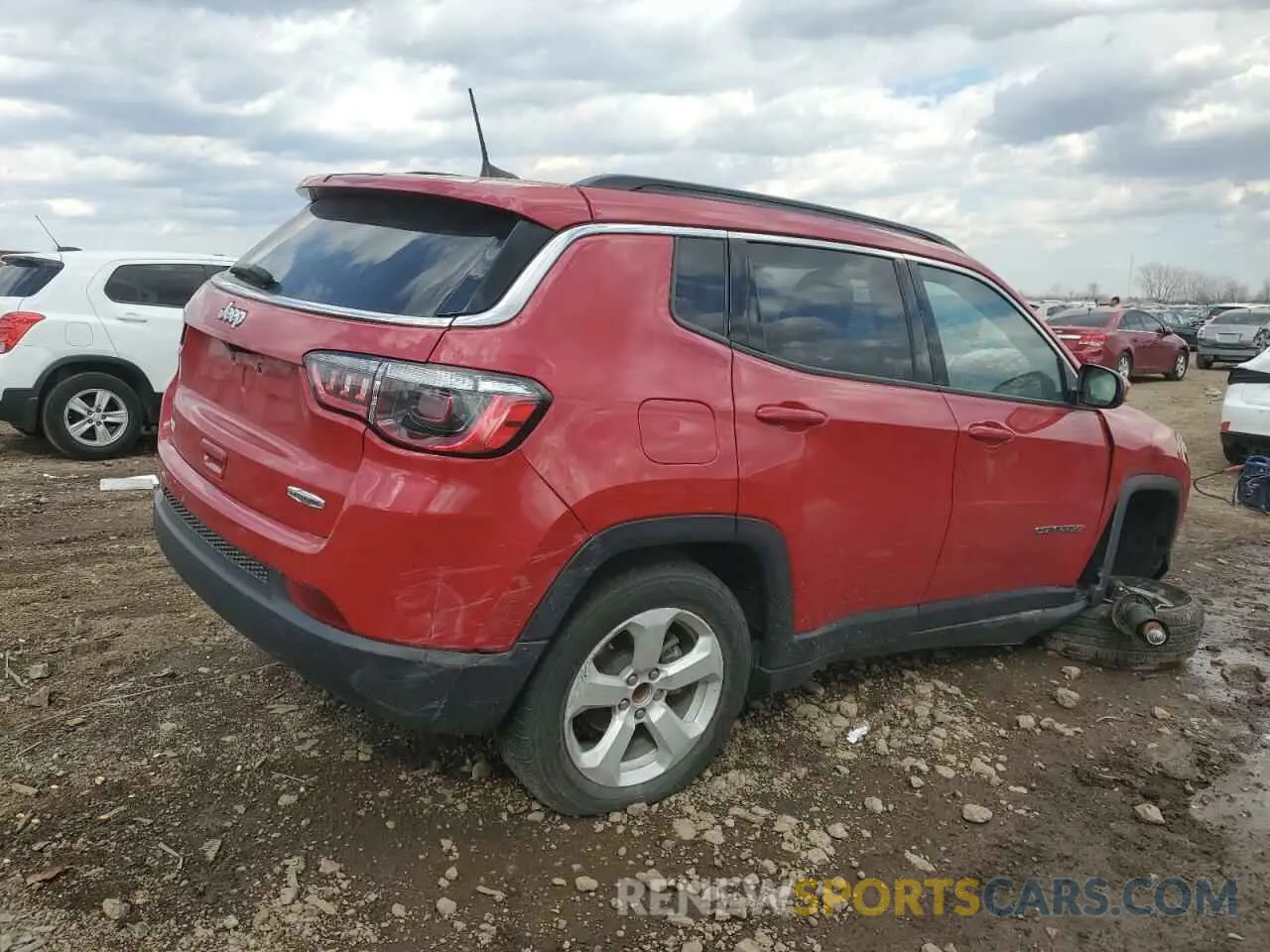 3 Photograph of a damaged car 3C4NJCBB0MT502048 JEEP COMPASS 2021