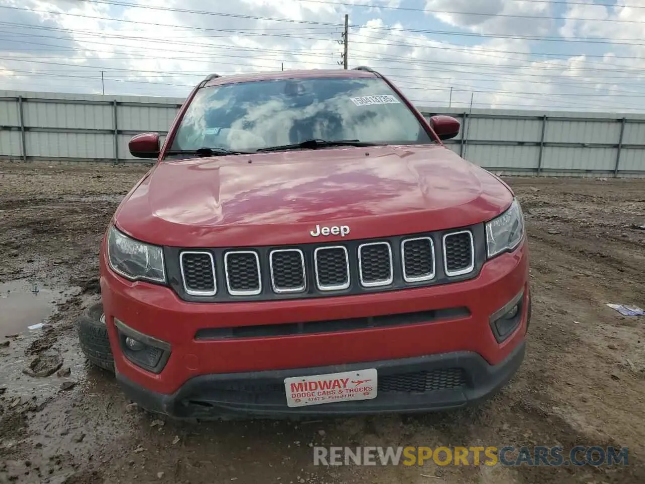 5 Photograph of a damaged car 3C4NJCBB0MT502048 JEEP COMPASS 2021