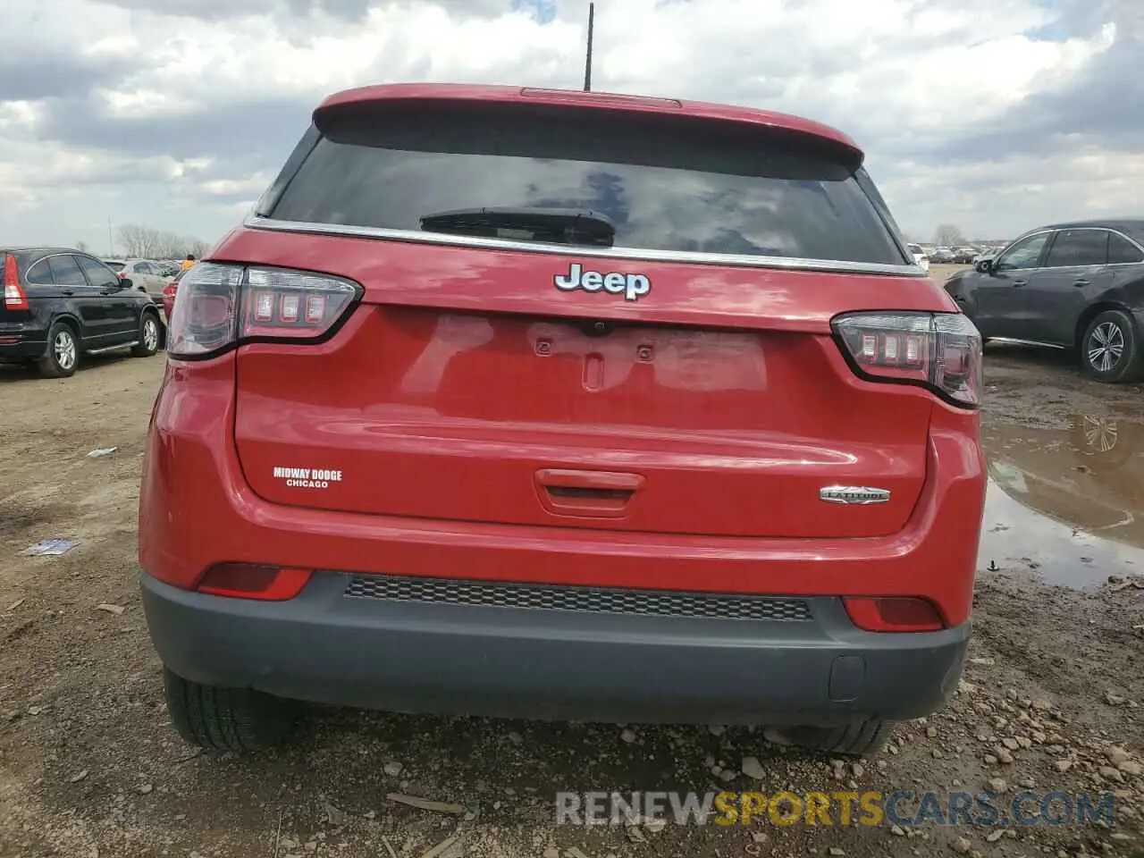 6 Photograph of a damaged car 3C4NJCBB0MT502048 JEEP COMPASS 2021