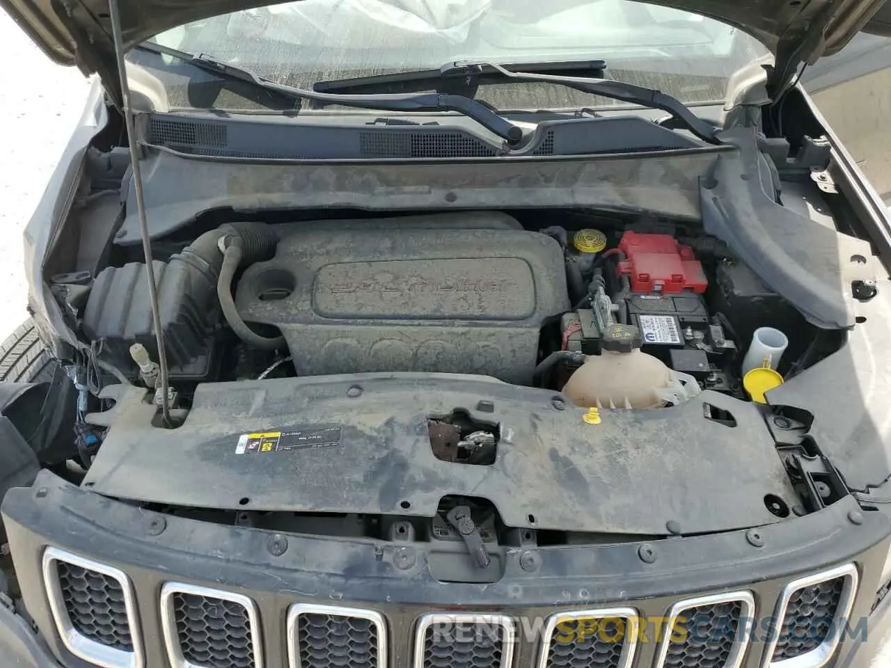 13 Photograph of a damaged car 3C4NJCBB0MT505824 JEEP COMPASS 2021