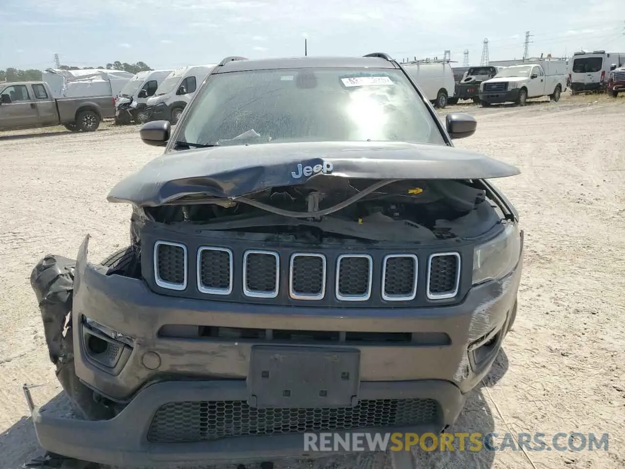 5 Photograph of a damaged car 3C4NJCBB0MT505824 JEEP COMPASS 2021