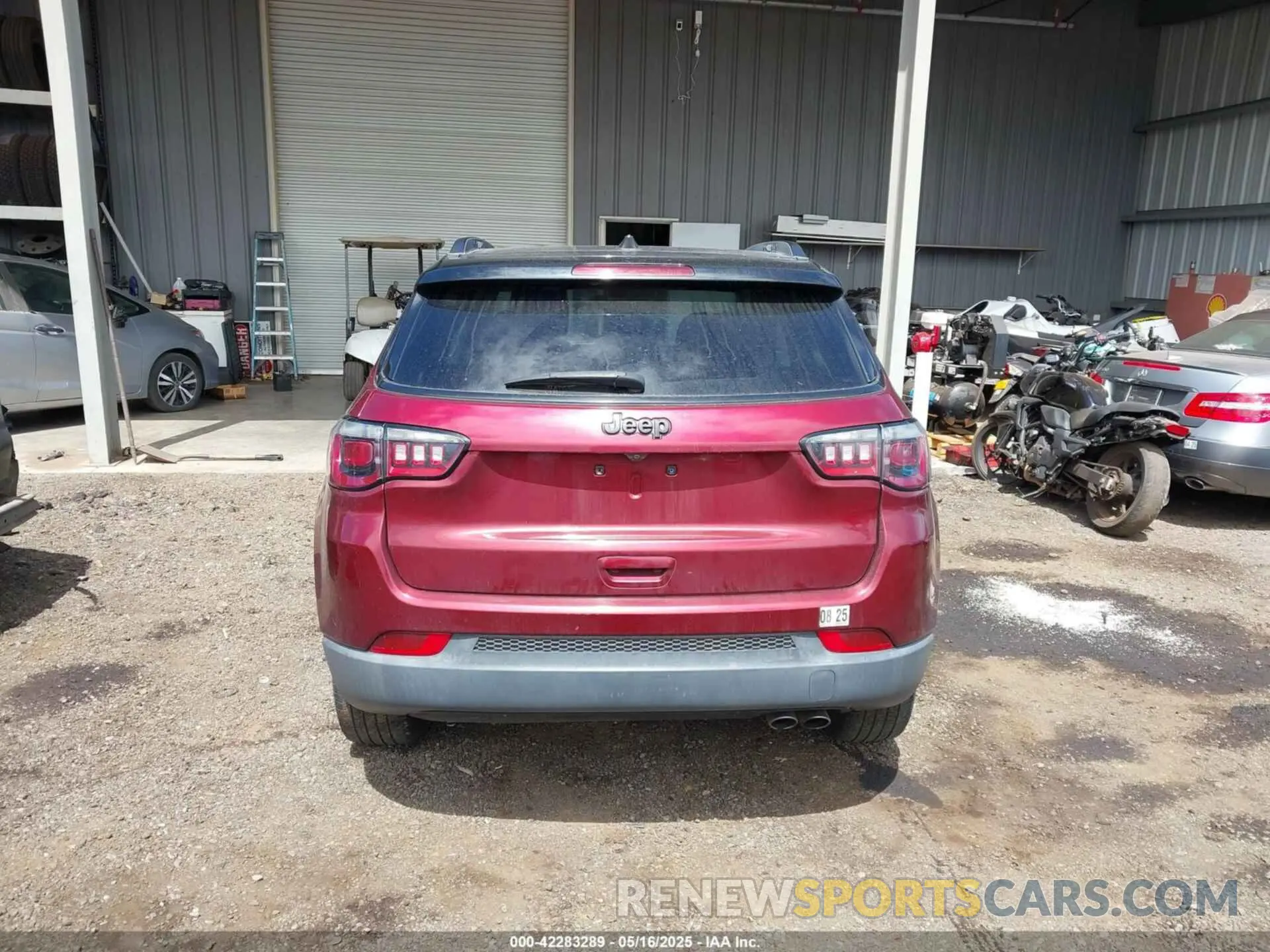 16 Photograph of a damaged car 3C4NJCBB0MT510361 JEEP COMPASS 2021
