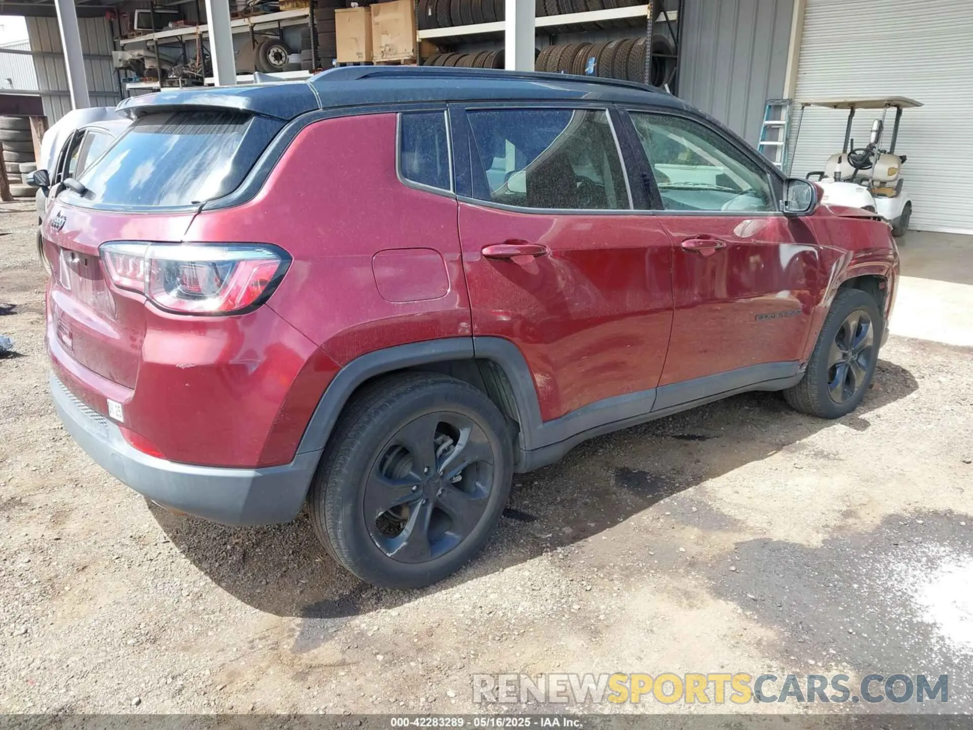 4 Photograph of a damaged car 3C4NJCBB0MT510361 JEEP COMPASS 2021