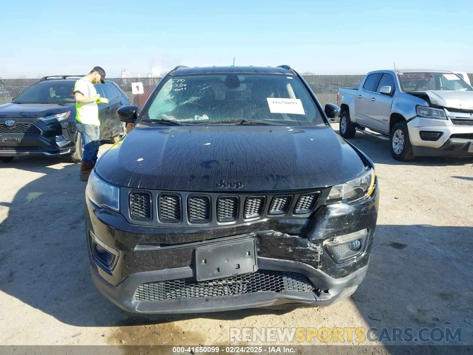 12 Photograph of a damaged car 3C4NJCBB0MT526964 JEEP COMPASS 2021