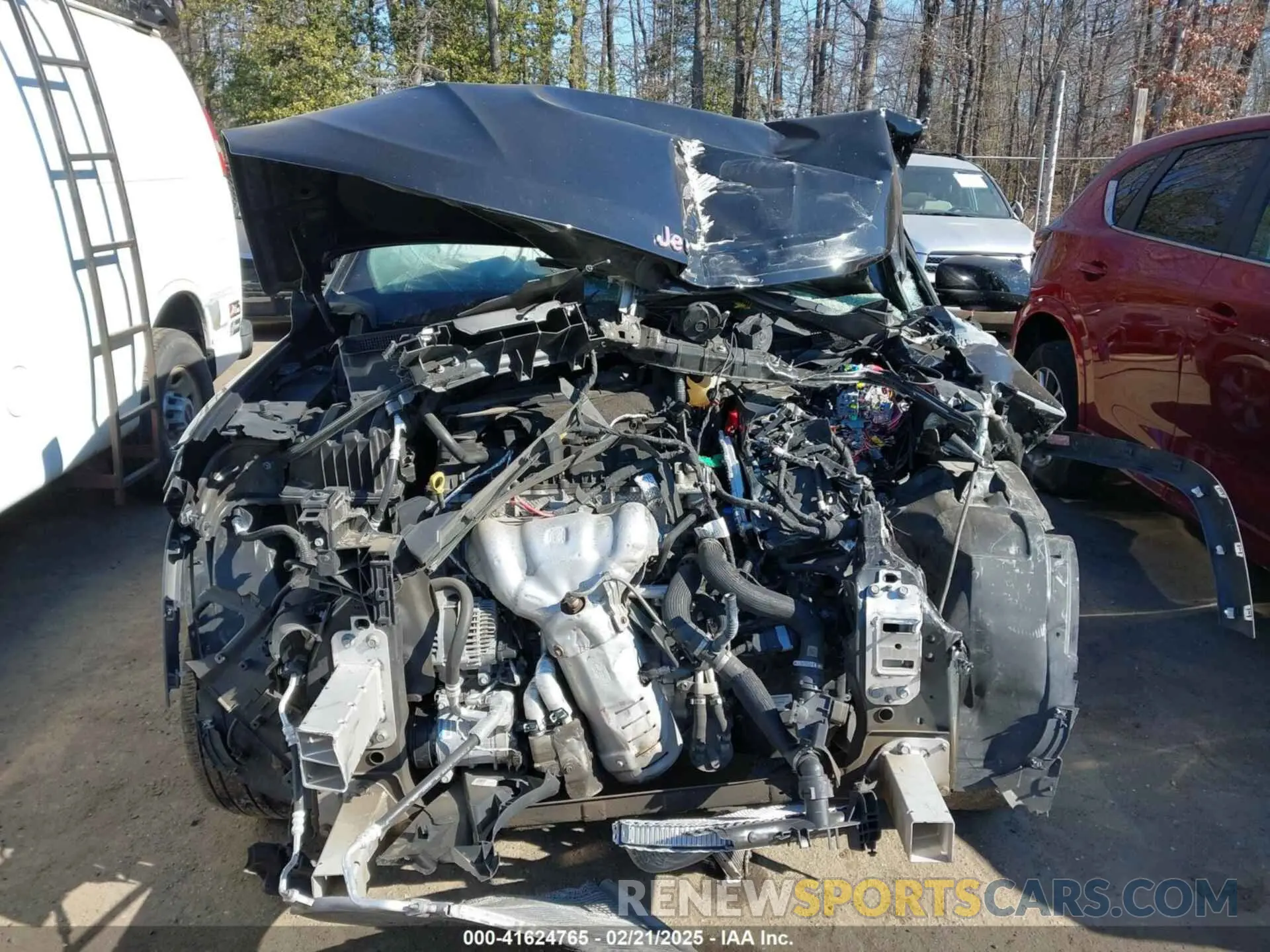 11 Photograph of a damaged car 3C4NJCBB0MT542758 JEEP COMPASS 2021