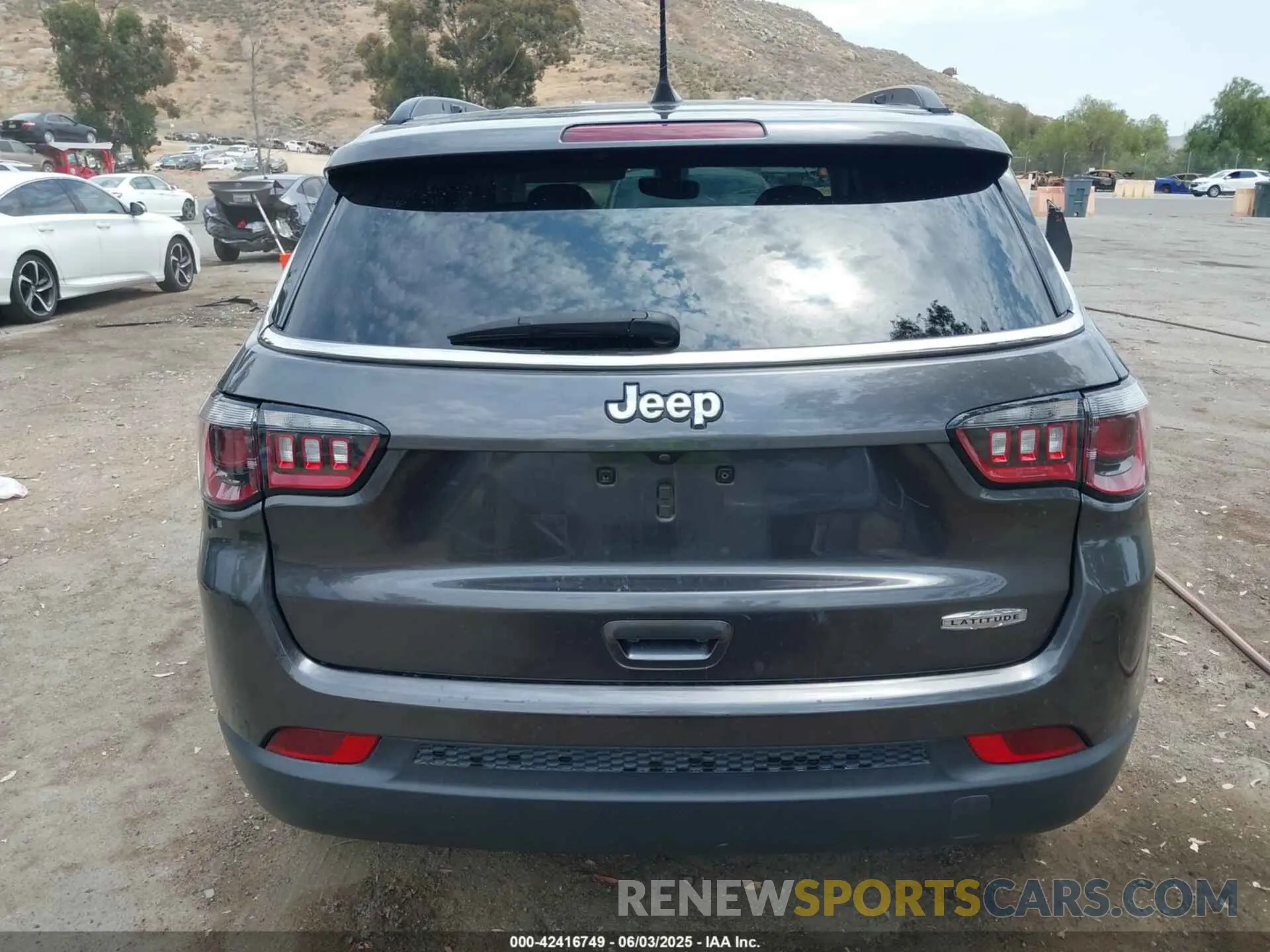 16 Photograph of a damaged car 3C4NJCBB0MT598778 JEEP COMPASS 2021
