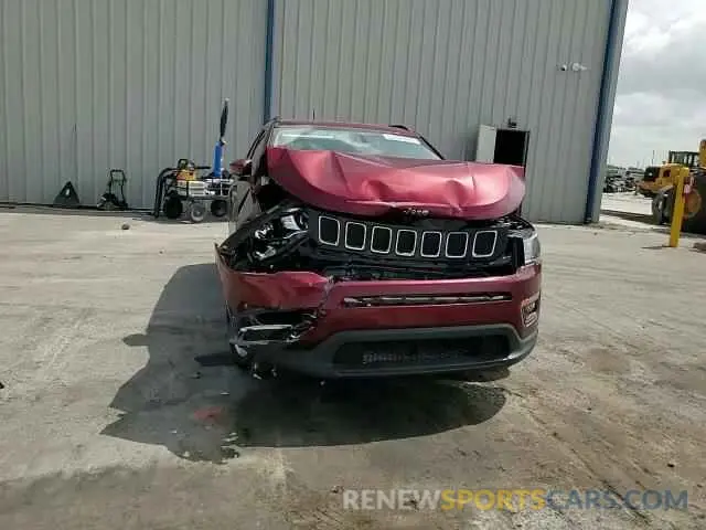 14 Photograph of a damaged car 3C4NJCBB1MT505377 JEEP COMPASS 2021