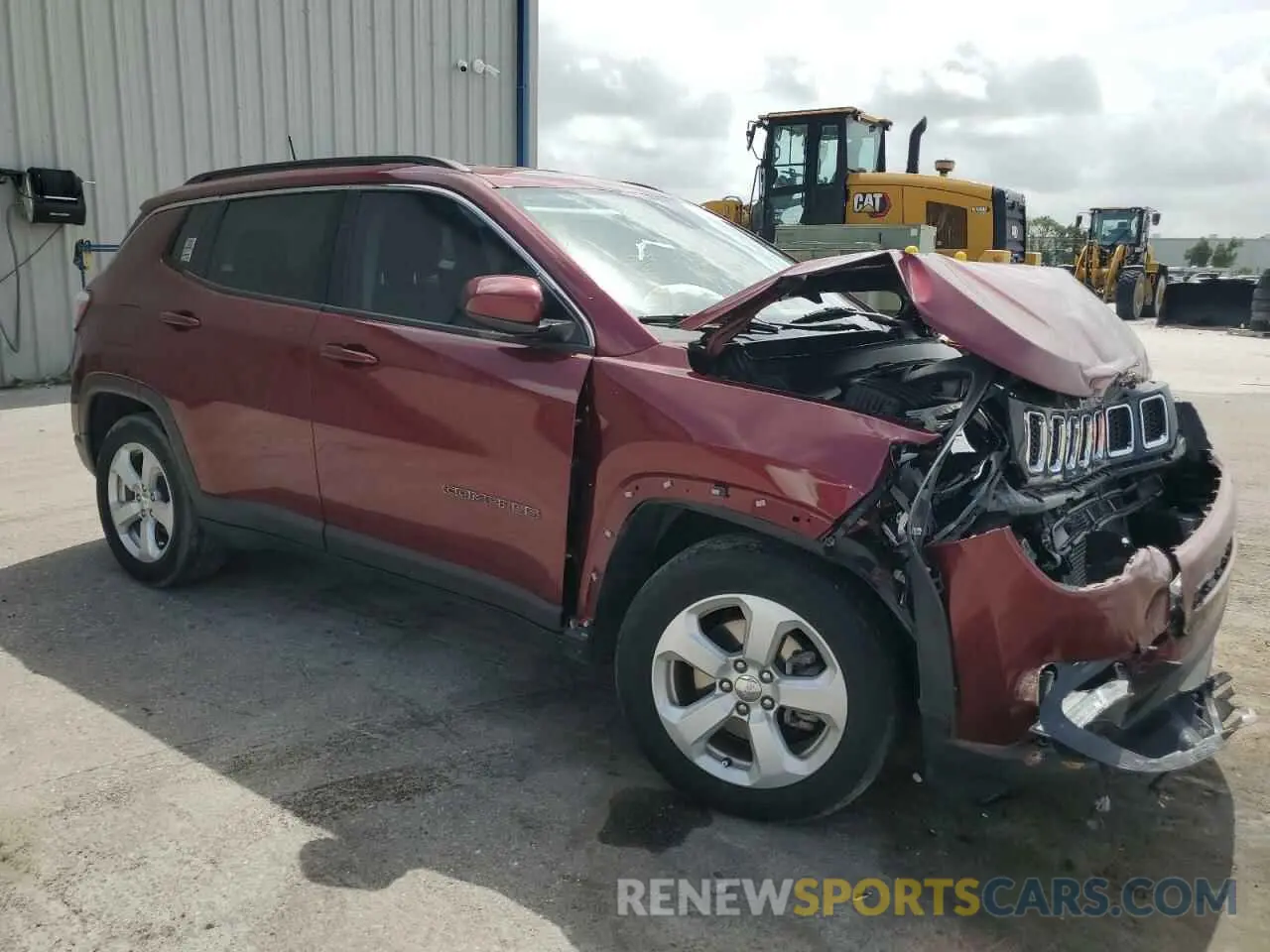 4 Photograph of a damaged car 3C4NJCBB1MT505377 JEEP COMPASS 2021