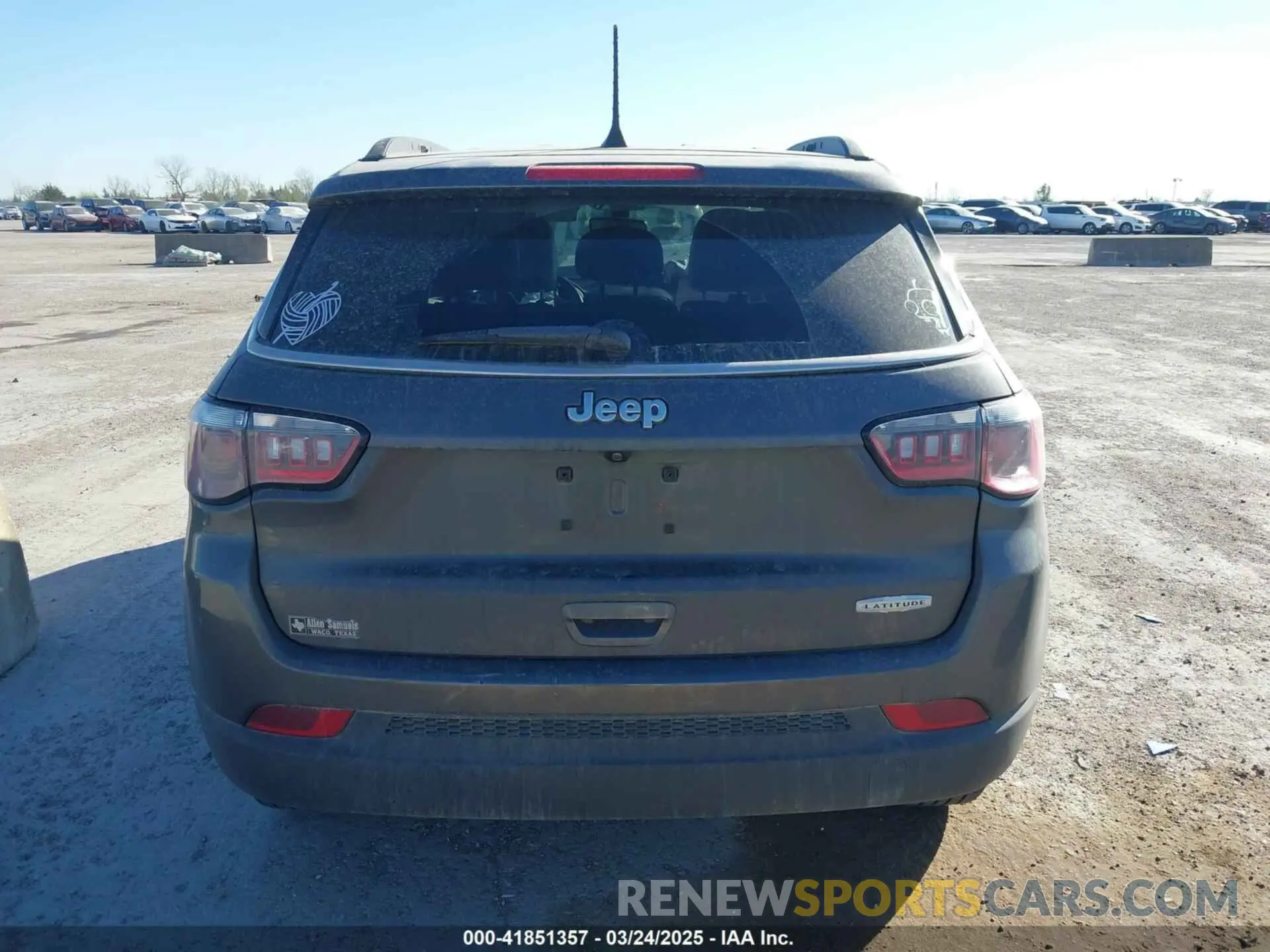 16 Photograph of a damaged car 3C4NJCBB1MT505864 JEEP COMPASS 2021