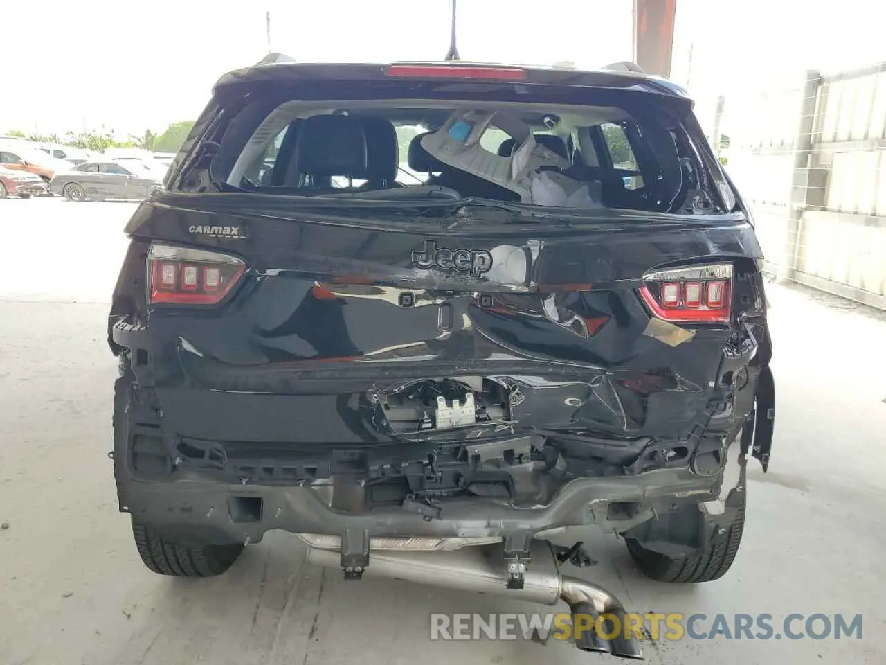 6 Photograph of a damaged car 3C4NJCBB1MT570942 JEEP COMPASS 2021