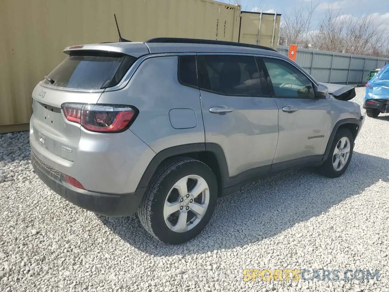 3 Photograph of a damaged car 3C4NJCBB2MT518378 JEEP COMPASS 2021