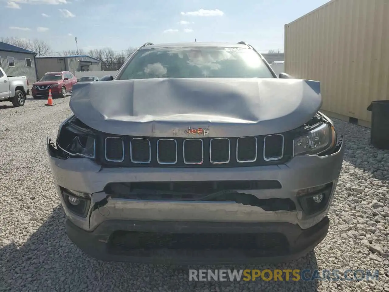 5 Photograph of a damaged car 3C4NJCBB2MT518378 JEEP COMPASS 2021