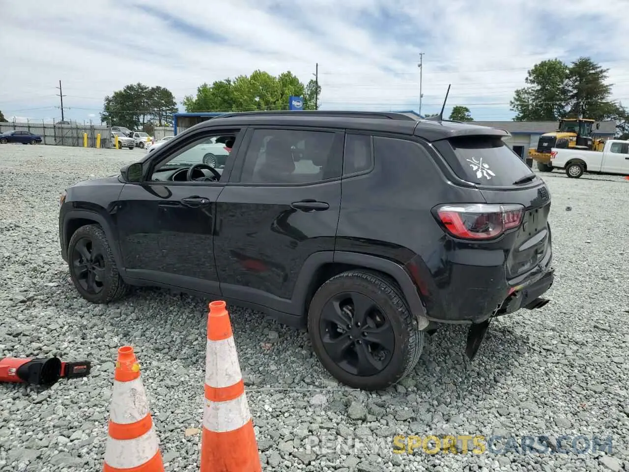 2 Photograph of a damaged car 3C4NJCBB2MT539201 JEEP COMPASS 2021