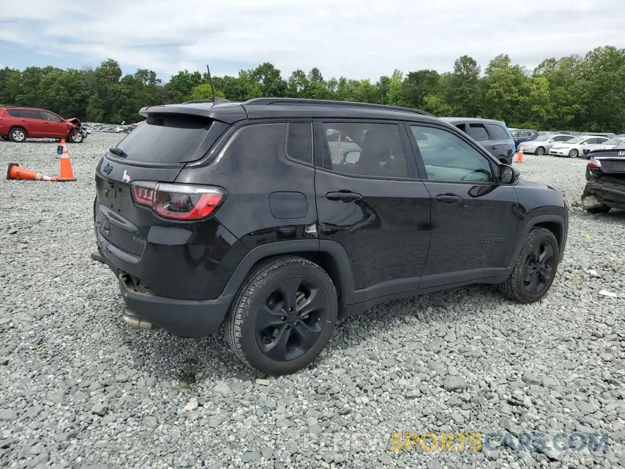 3 Photograph of a damaged car 3C4NJCBB2MT539201 JEEP COMPASS 2021