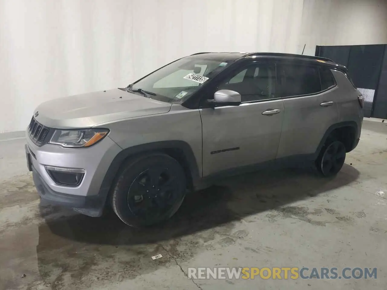 1 Photograph of a damaged car 3C4NJCBB3MT505509 JEEP COMPASS 2021