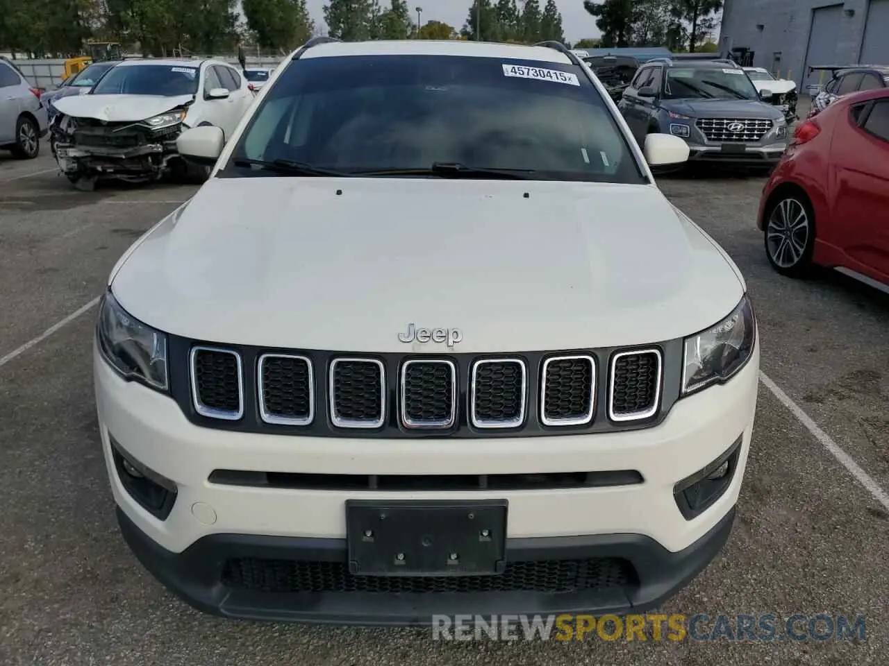 5 Photograph of a damaged car 3C4NJCBB3MT538820 JEEP COMPASS 2021