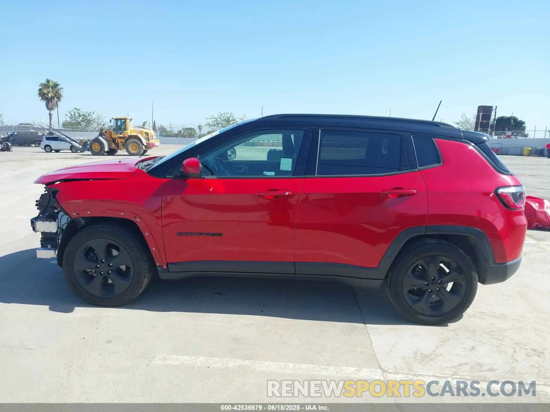 15 Photograph of a damaged car 3C4NJCBB3MT560039 JEEP COMPASS 2021