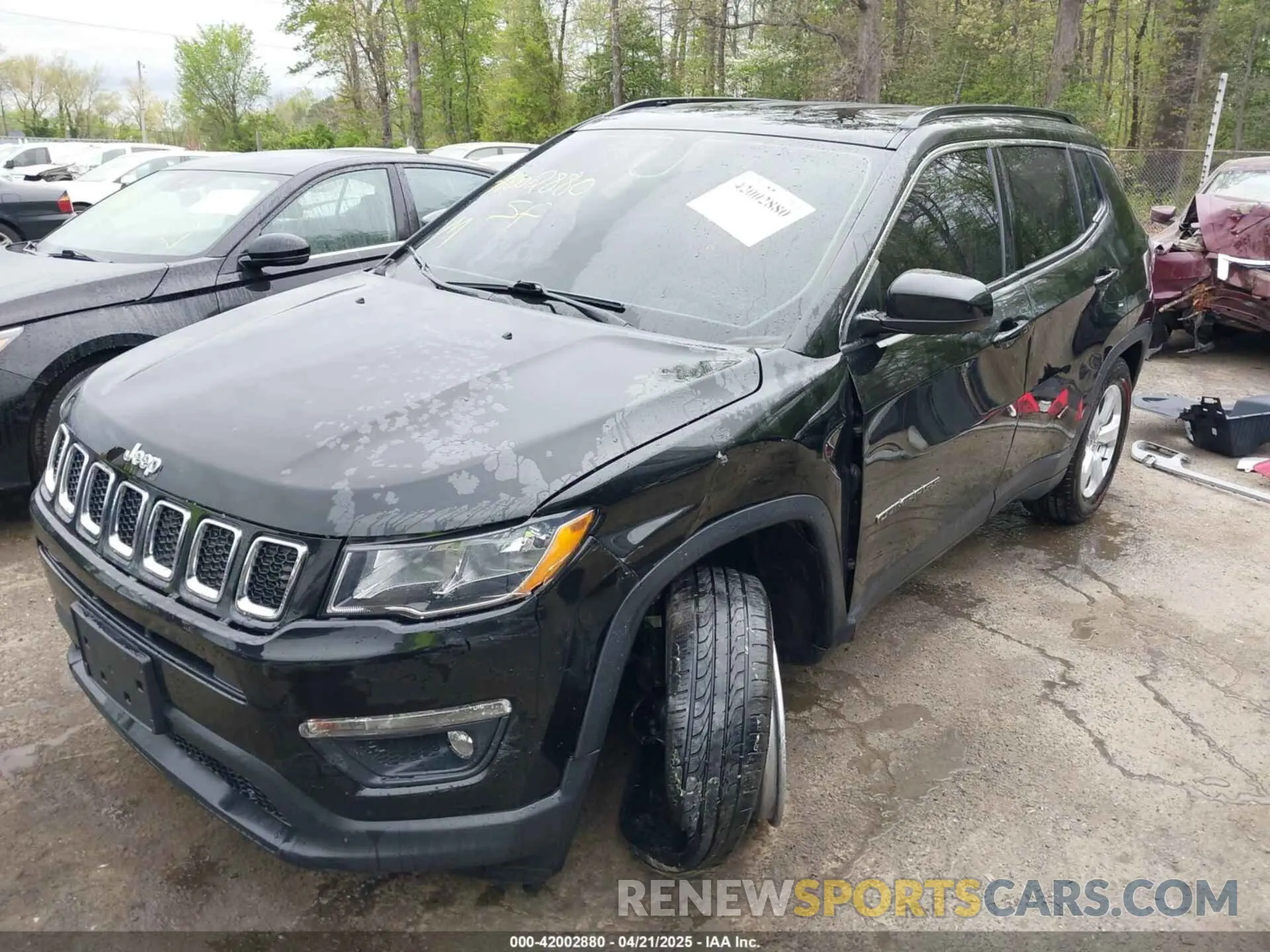 6 Photograph of a damaged car 3C4NJCBB3MT581280 JEEP COMPASS 2021