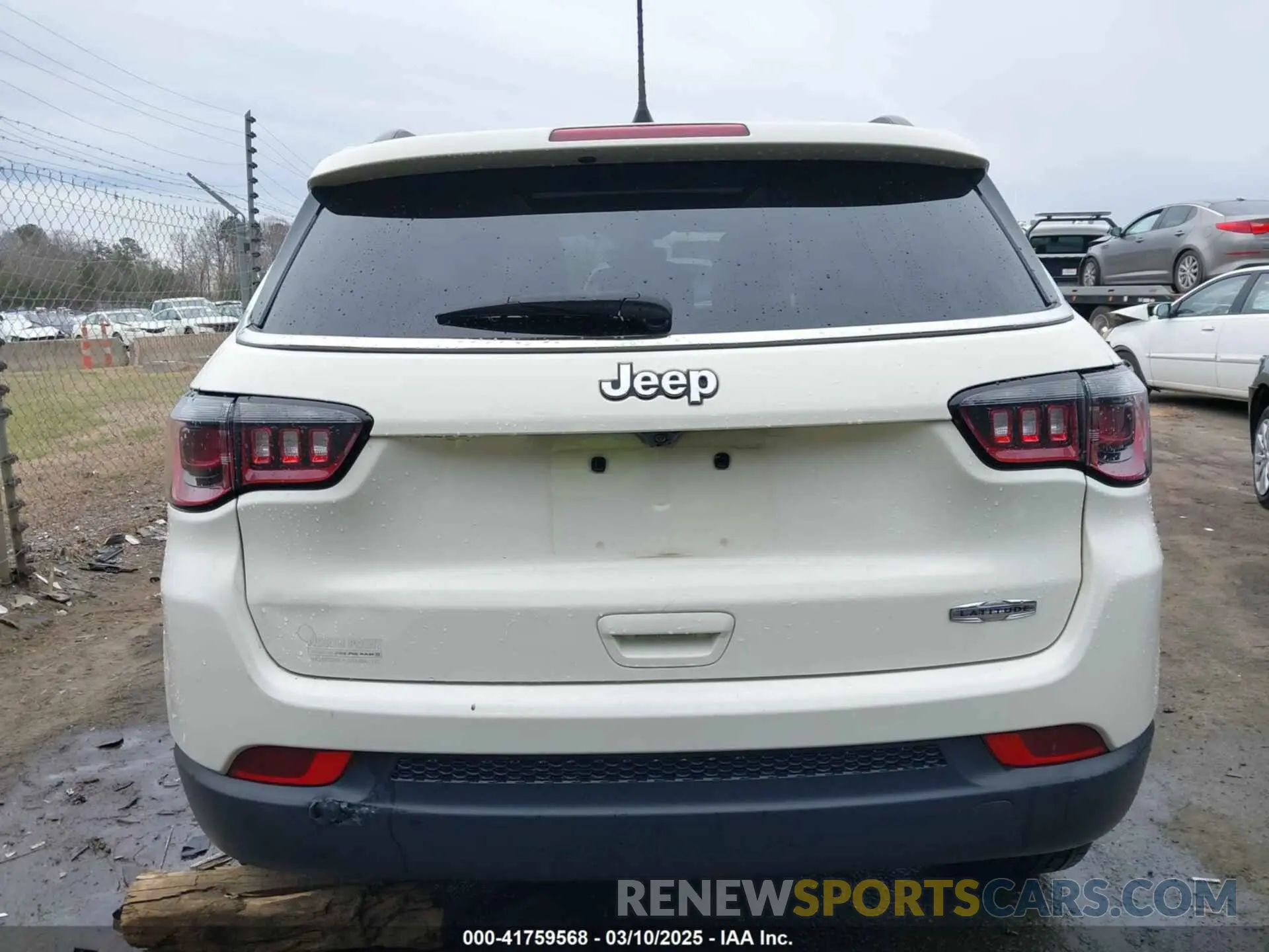 16 Photograph of a damaged car 3C4NJCBB4MT502179 JEEP COMPASS 2021