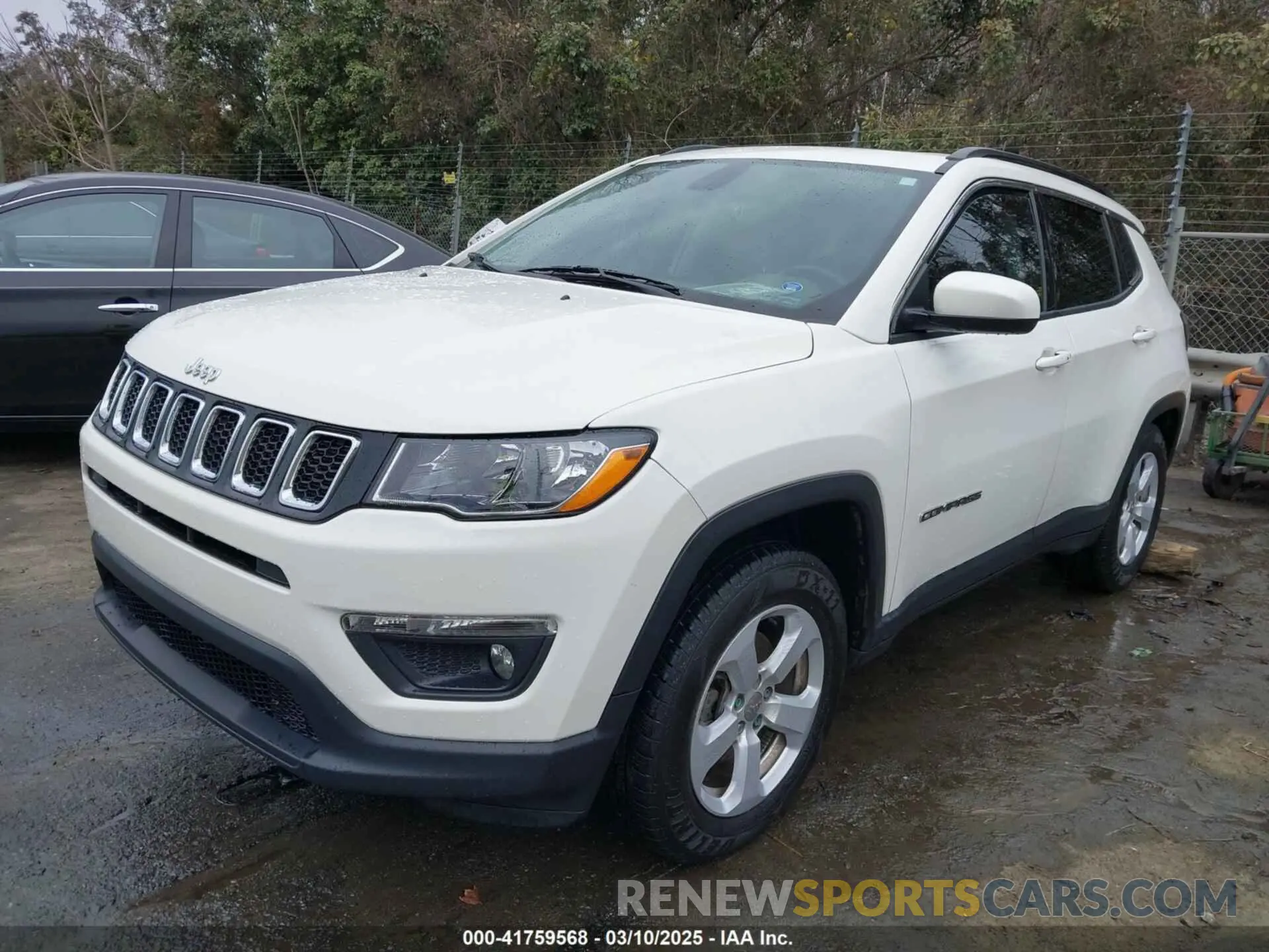 2 Photograph of a damaged car 3C4NJCBB4MT502179 JEEP COMPASS 2021