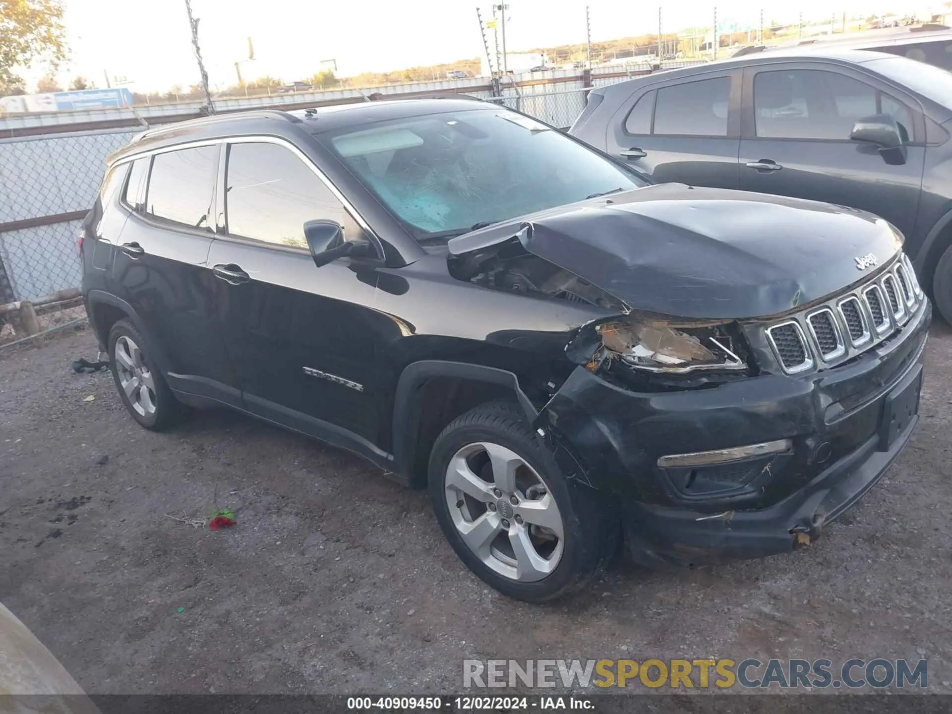 1 Photograph of a damaged car 3C4NJCBB4MT502201 JEEP COMPASS 2021