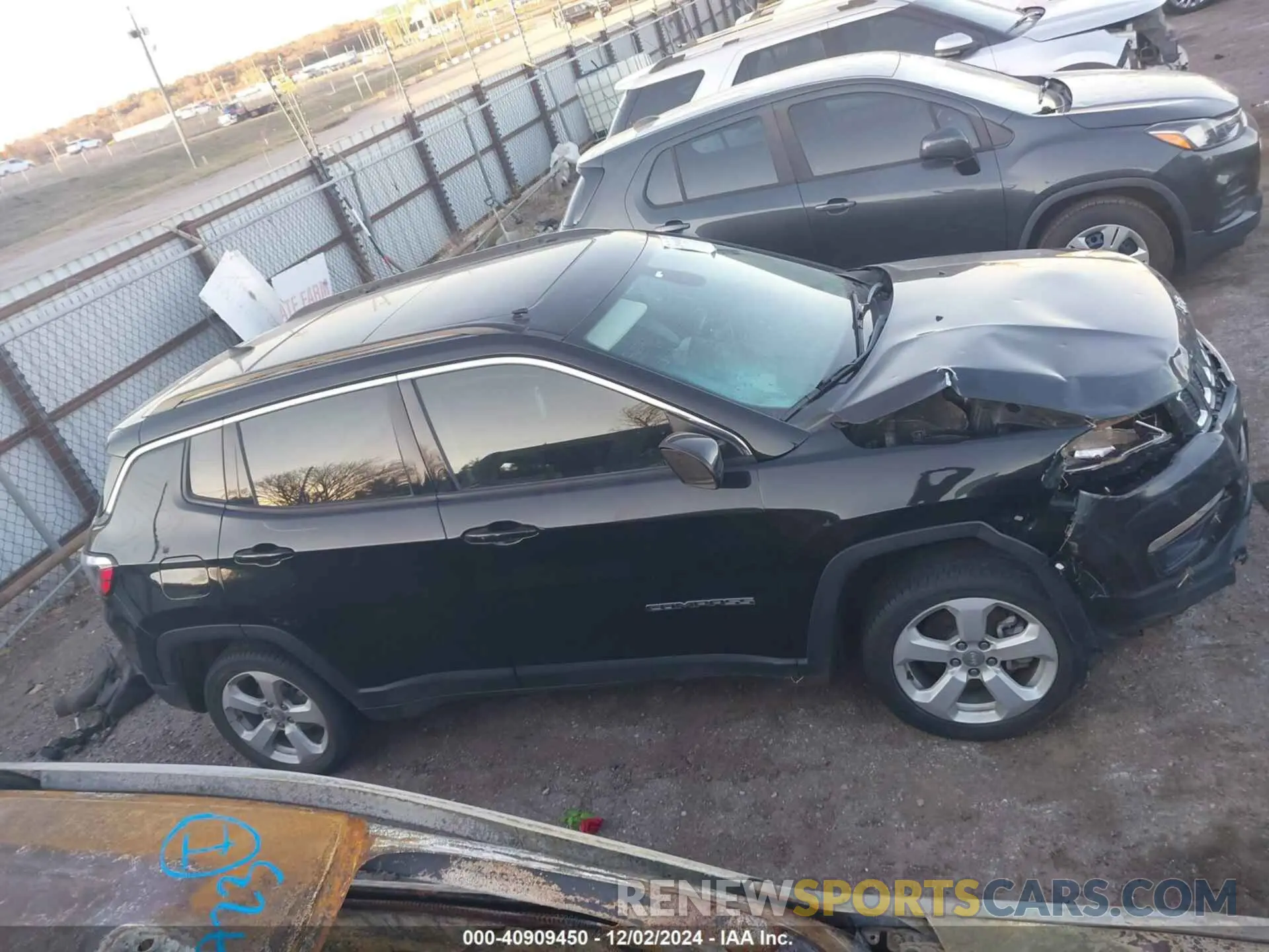 13 Photograph of a damaged car 3C4NJCBB4MT502201 JEEP COMPASS 2021